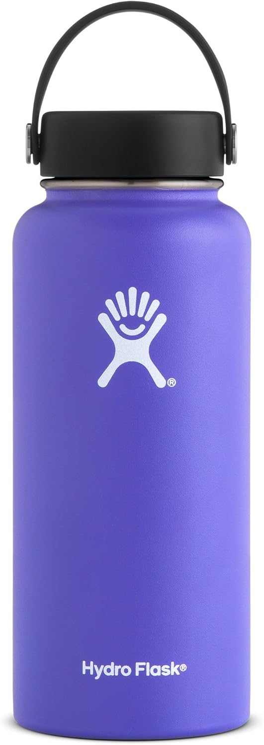 hydro flask 32 oz double wall vacuum insulated stainless steel leak proof sports water bottle