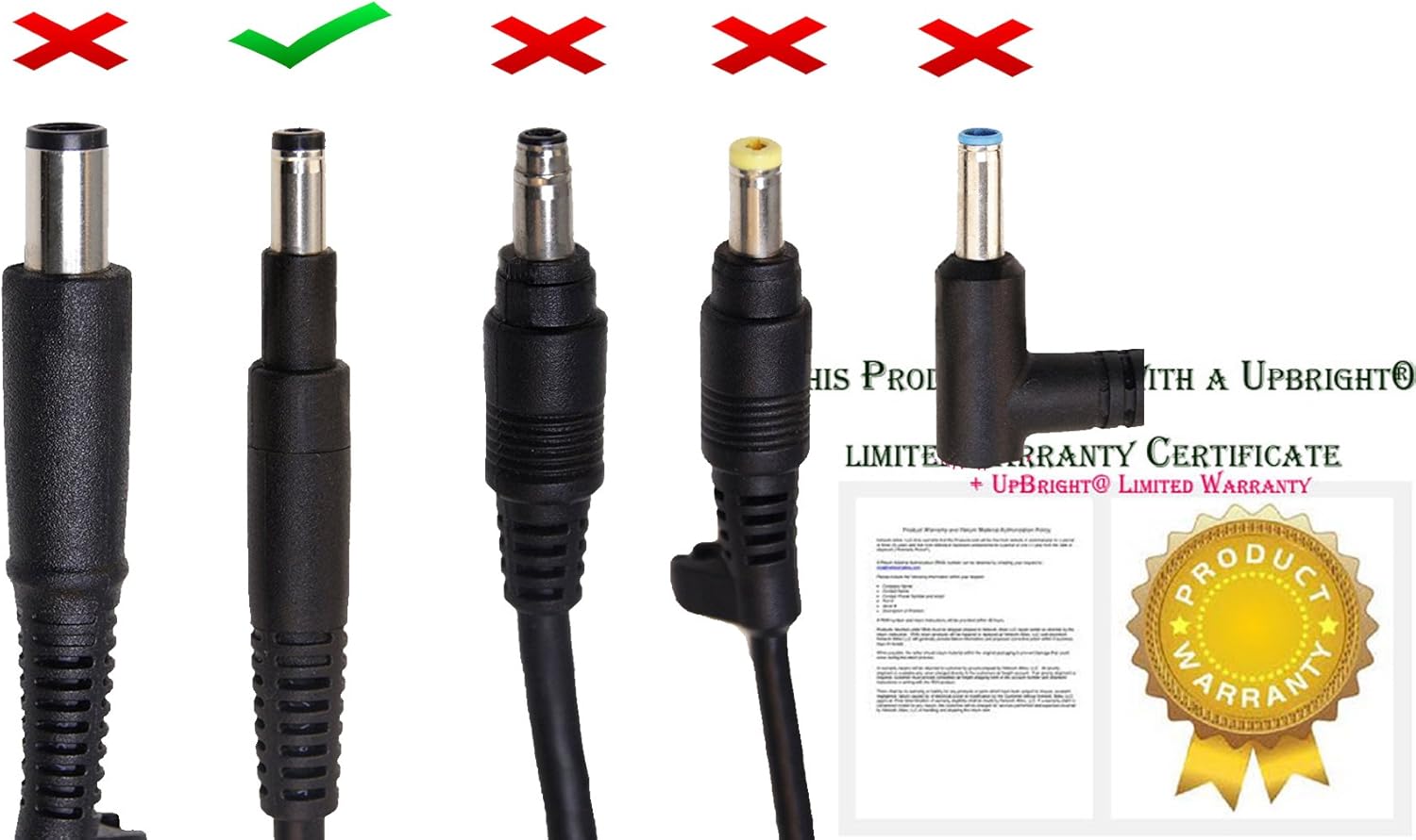 New HP 19.5V 3.33A 65W AC Adapter Replacement for HP:ENVY 4-1115dx, ENVY 4-1117nr, ENVY 4-1130us,ENVY 4-1195ca, ENVY 4t, ENVY 4t-1000,ENVY 6, ENVY 6-1000, ENVY 6-1000ev