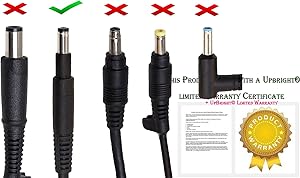 New HP 19.5V 3.33A 65W AC Adapter Replacement for HP:ENVY 4-1115dx, ENVY 4-1117nr, ENVY 4-1130us,ENVY 4-1195ca, ENVY 4t, ENVY 4t-1000,ENVY 6, ENVY 6-1000, ENVY 6-1000ev