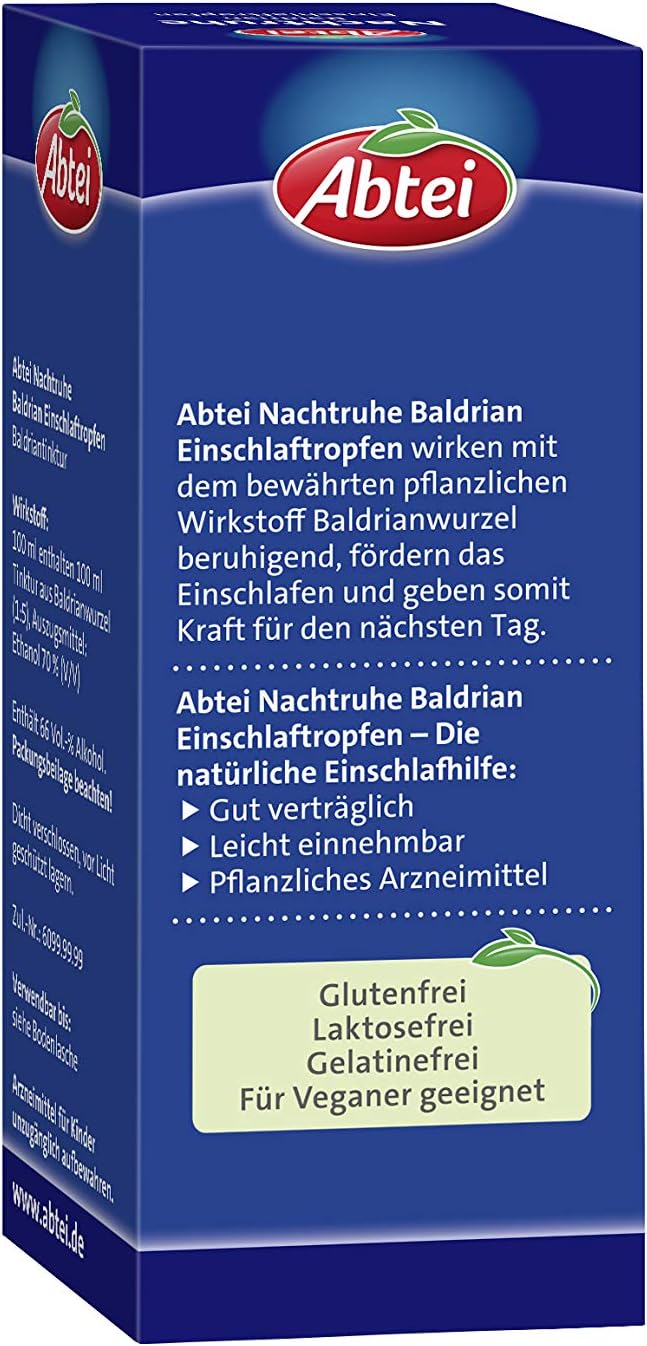 Abtei Nachtruhe Einschlaftropfen 50 Ml Amazon De Drogerie Korperpflege