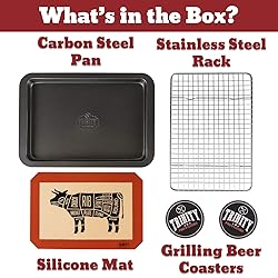 Trinity Provisions Meat Resting Pan - With Wire