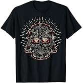 Star Wars Darth Vader Sugar Skull Style Portrait T-Shirt