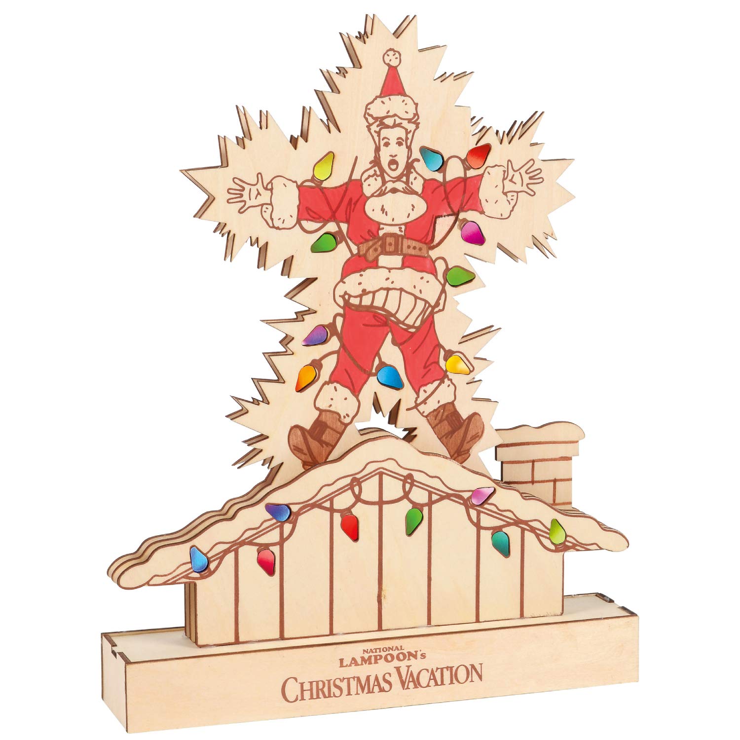 Department 56 Flourish National Lampoon's Christmas Vacation Centerpiece Lit Figurine, 12.5 Inch, Multicolor