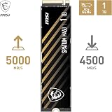 MSI SPATIUM M460 PCIe 4.0 NVMe M.2 1TB Solid State Drive view 2
