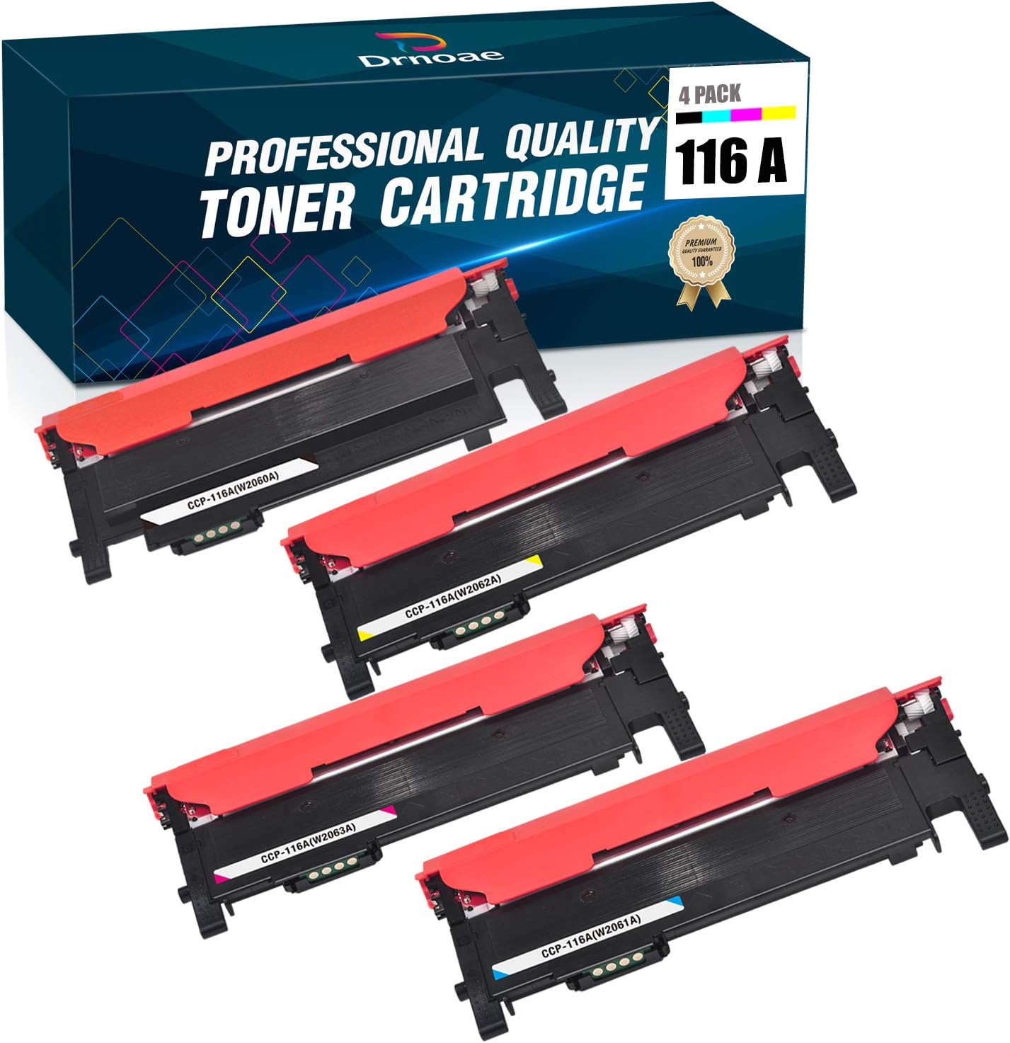Toner Cartridge Replacement for HP 116A, for HP Color Laser MFP 179fnw MFP 178nw 150a 150nw