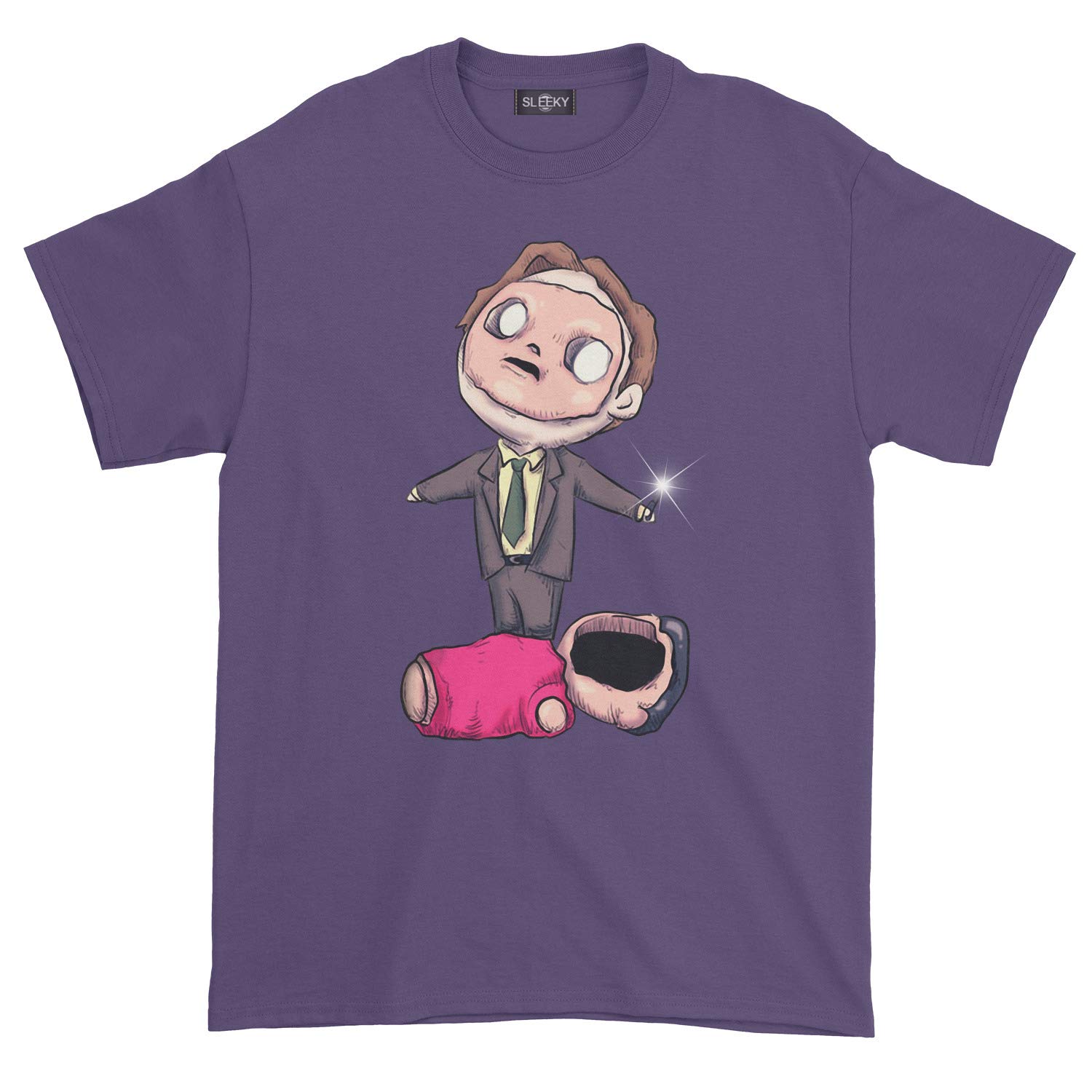 Dwight Dummy The Office T Shirt 3 Purple 1825 Pilihax