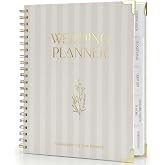 Beautiful Wedding Planner Book and Organizer - Engagement Gift for Couples | Perfect for Detailed Planning of Your Big Day - Unique Gift for Newly Engaged Couples, Future Brides and Grooms