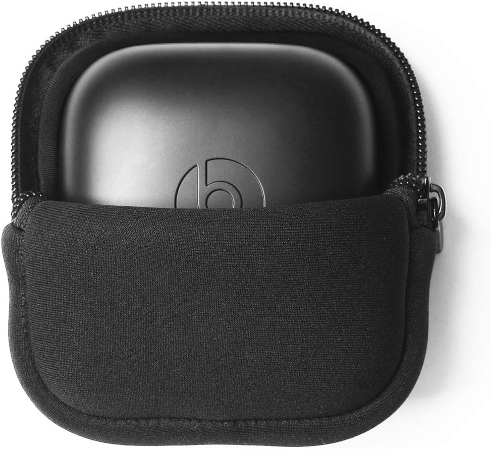 Travel Carrying Case Compatible with Powerbeats Pro 2019, Full Protection Soft Portable Cover Lightweight Storage Bag