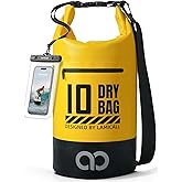 Lamicall Dry Bag, Waterproof Bag - [Durable & Floating] 5L/10L/20L/30L/40L Roll Top Drybag with Water Proof Phone Pouch for T