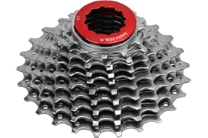 Bike Cassette, 10 Speed 11‑25T Road Freewheel Cassette Sprocket Cycling Replacement Accessory Bicycles and Spare Parts