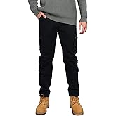 BOJIN Men's Cargo Pants Casual Military Army Camo Relaxed Fit Cotton Combat Camouflage Cargo Work Pants with 8 Pockets