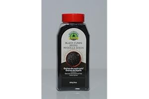Buddha Spice Inc. Kalonji Seeds (Nigella Sativa) - Black Cumin Seeds - 500g/18oz Jar