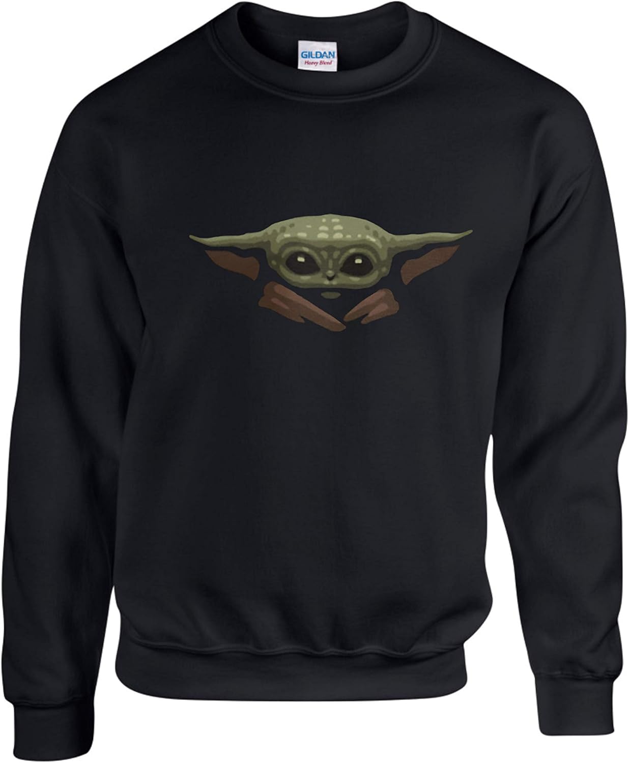 Baby Yoda Jumper, Star Wars Jedi Superhero Cute Yoda Face Gift Unisex