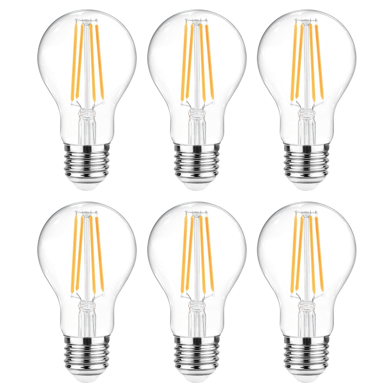 Ascher 60 Watt Equivalent, E26 LED Filament Light
