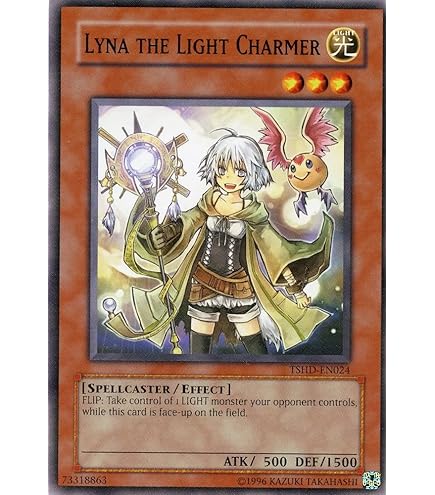 遊戯王 2021 LYNA/LIGHT.CHMR.LSTRS. ライナ　プリシク Amazon.com: Yu-Gi-Oh! - Lyna The Light Charmer (TSHD-EN024) - The
