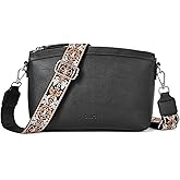 CLUCI Purses for Women Leather Crossbody Bags for Women Crossbody Purse Shoulder Bag for Women with Adjustable Strap