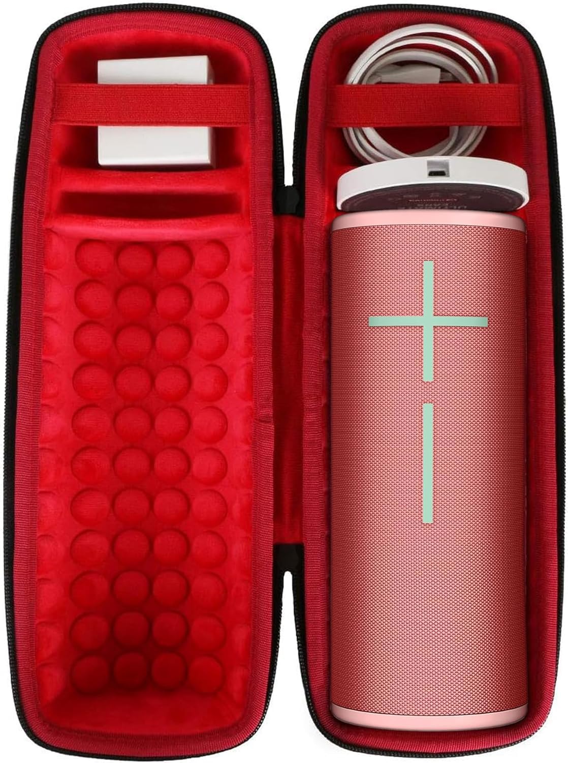 co2CREA Hard Travel Case for Ultimate Ears UE megaboom 4 / megaboom 3 Wireless Bluetooth Speaker and Charging Dock,Case only
