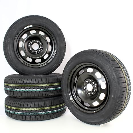 BMW Invierno Completo ruedas (Juego de 4) – Rueda de acero 12 negro 16