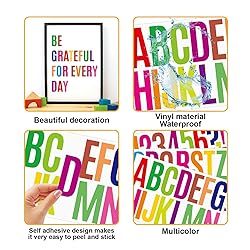 1000 Pcs Waterproof 2" Vinyl Alphabet & Number