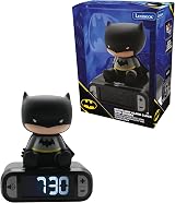 Lexibook Batman Nightlight Alarm Clock RL800BATLXB Kids Wake Time view 1