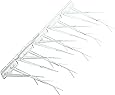 Bird-X Plastic Polycarbonate Bird Spikes Kit with Adhesive Glue, Covers 10 feet