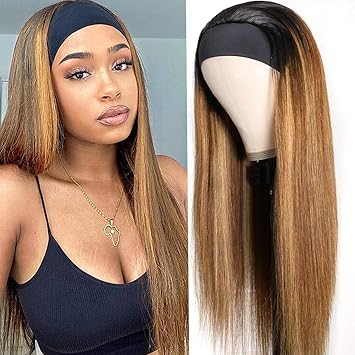 Amazon Com Unice Ombre Blonde Straight Headband Wig Human Hair For Black Women Brazilian Remy Hair Glueless Honey Blonde None Lace Front Human Hair Half Wig T1b412 Colored 18 Inch Beauty Amazon Com Unice Ombre Blonde Straight Headband Wig Human Hair For Black Women Brazilian Remy Hair Glueless Honey Blonde None Lace Front Human Hair Half Wig T1b412 Colored 18 Inch Beauty
