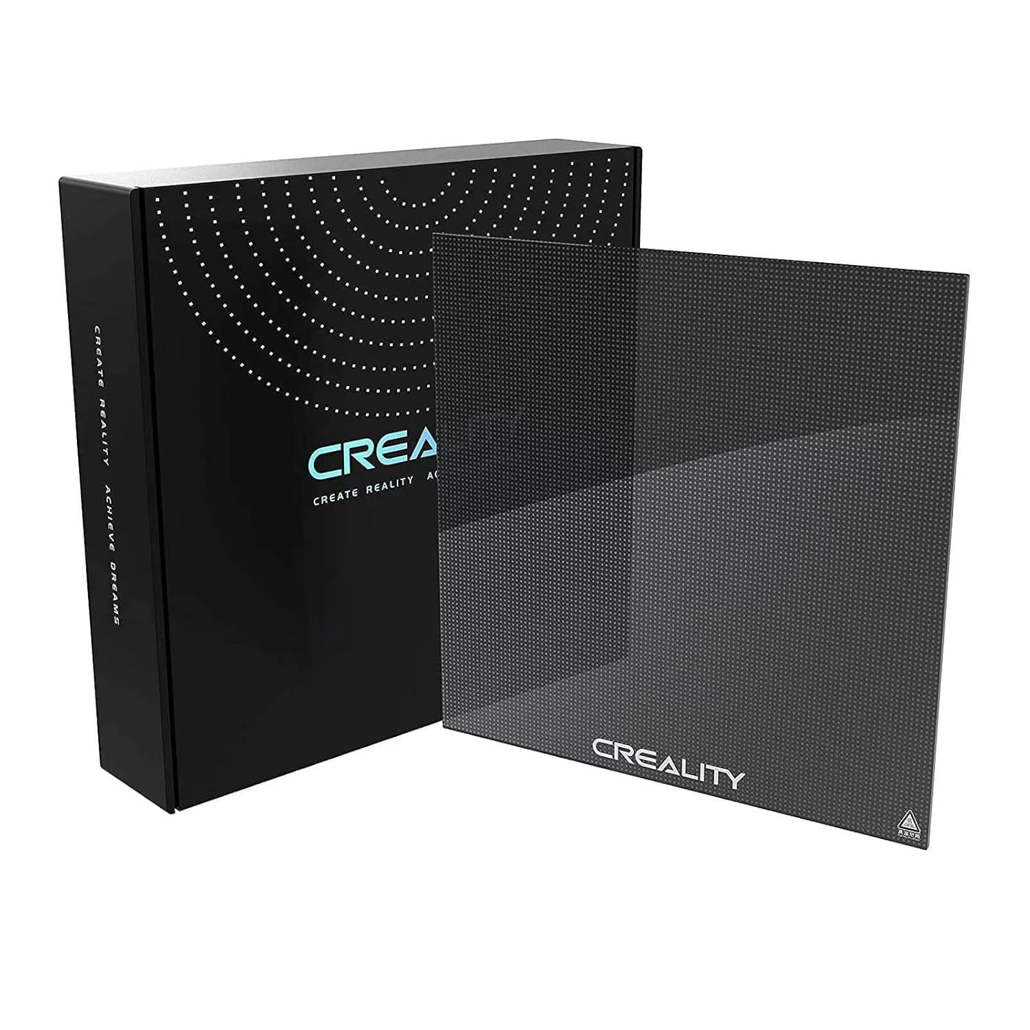 Creality Official Ender 3 Glass Bed Upgraded, High Hardness Durable Glass Platform for 3D Printer, Tempered Glass Build Plate for Ender 3 Pro, Ender 5, Ender 5 Pro, Ender 3 V2, 235x235×4mm