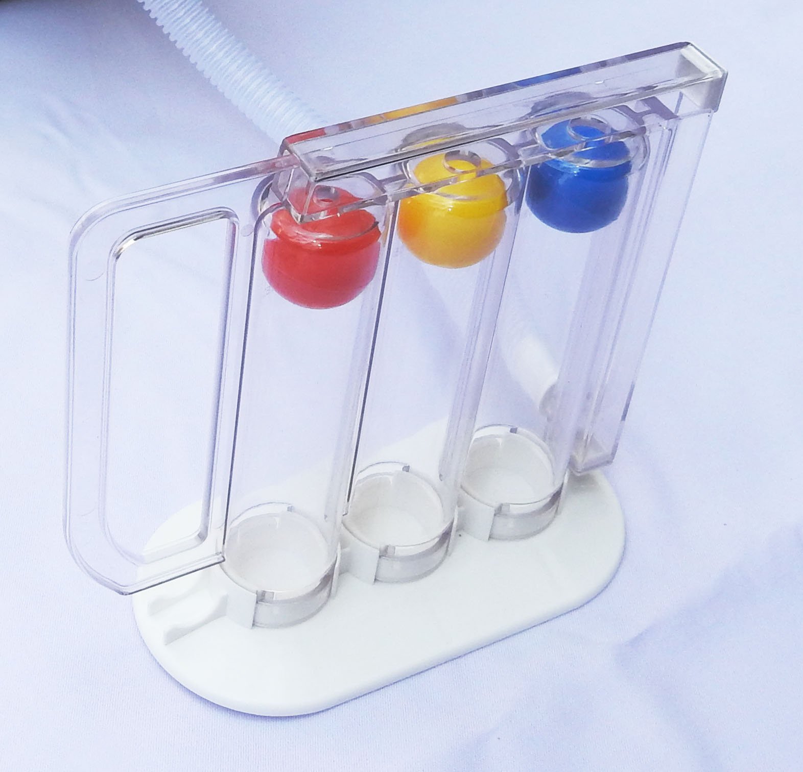 Wonder Care Deep Breathing Lung Exerciser | Incentive Spirometer | Adult Lung Trainer | Inhale Breathing Trainer