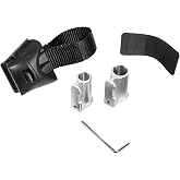 Kryptonite Transit FlexFrame-U Bracket Bike Lock Mount, Lightweight Mounting Bracket for Kryptonite U-Locks 13mm-16mm Shackles, Bicycle Attachment Accessory