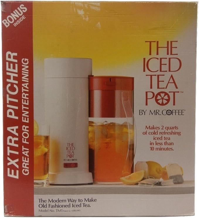 Mr. Coffee 2 Quart Ice Tea Maker With Extra Pitcher Amazon.ca Home