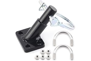 DDJ 2025 Upgraded Bike Trailer Hitch Coupler Attachment for Schwinn & Instep Bike Trailer Parts, Bicycle Trailer Adapter for Kids & Dog Bike Cargo Trailers Connector Accessories, Remolque para Bicicleta