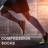 DRESHOW Compression Socks 3/7 Pairs Men Women Athletic Running Travel view 7