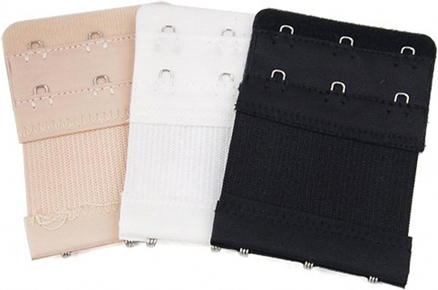 Tinxs 3 Hook Bra ExtenderTriple Pack Amazon.co.uk Clothing