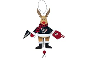 TOPPERSCOT BY BOELTER BRANDS NFL Wooden Cheer Ornament