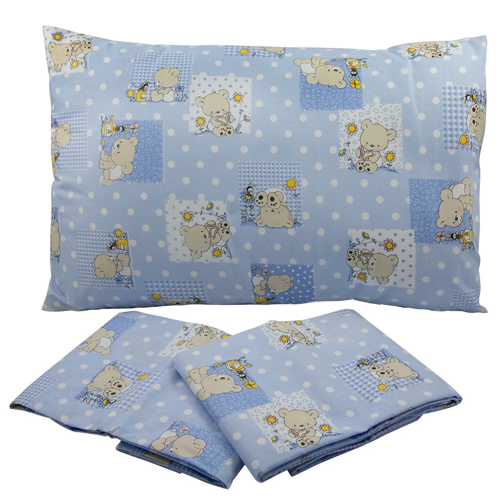 Bubabù Printed Flat Sheet 180 x 120 cm 180 x 120 cm Light Blue