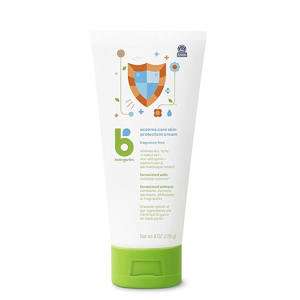 BABYGANICS ECZEMA LOTION, FRAGRANCE FREE, 8OZ, PACKAGING MAY...