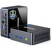GMKtec M2 Pro S Mini PC Intel Core i7-1185G7 (Turbo 4.8 GHz) Intel Iris Xe | 16GB DDR4 512GB SSD, Desktop Mini Computers WiFi 6, USB4.0, BT 5.2, DP, HDMI, RJ45 2.5G LAN
