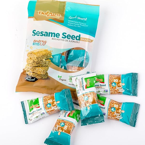 DULZURA SESAME SEED SNACKS – CRUNCHY SNACK CRACKERS – 3 OZ (PACK OF 1)