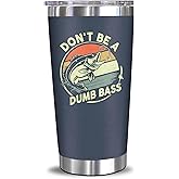 NewEleven Gifts For Him, Men - Fishing Gifts For Men, Dad, Cup Gift For Fisherman, Father - Dad Birthday Gift From Wife, Kids - 20 Oz Tumbler