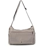 Zlineviy Canvas Messenger Bag for Women Men Crossbody Tote Bag with Multiple Pockets Vintage Satchel