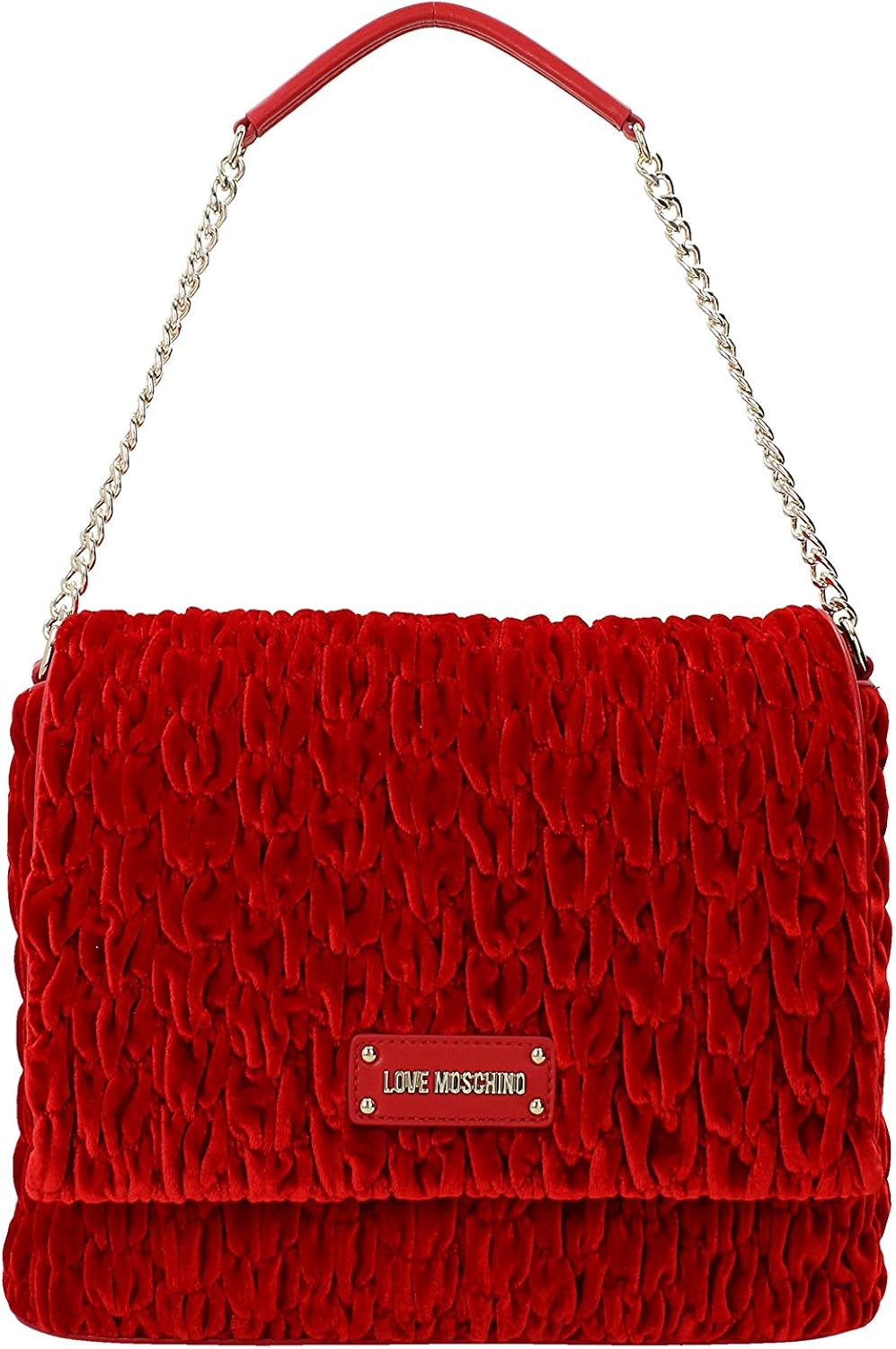 love moschino velvet bag