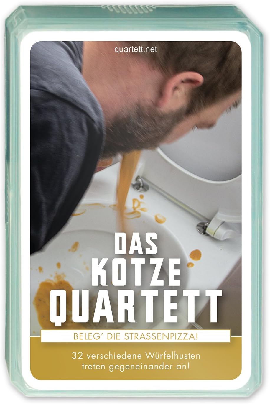 Kotze Quartet - Beleg' die Straßenpizza! 32 Vomiting Types in Duel, Brown, Costumes