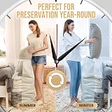 TAILI Extra Large Vacuum Storage Bags Cube 8 Jumbo 3-5 Quilts Duvets view 5