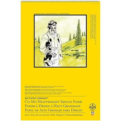 Bee Paper Co-Mo Sketch Pad, 24-Inch by 36-Inch