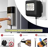 Doorbell Transformer 8-24V AC 5M Cable Adapter for Ring Arlo Nest Eufy Wyze view 6