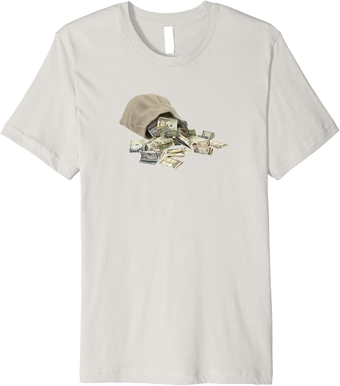 Cash Money Bag TShirt Clothing