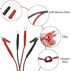Sumnacon 4 in 1 Banana Plug Alligator Clip Pure