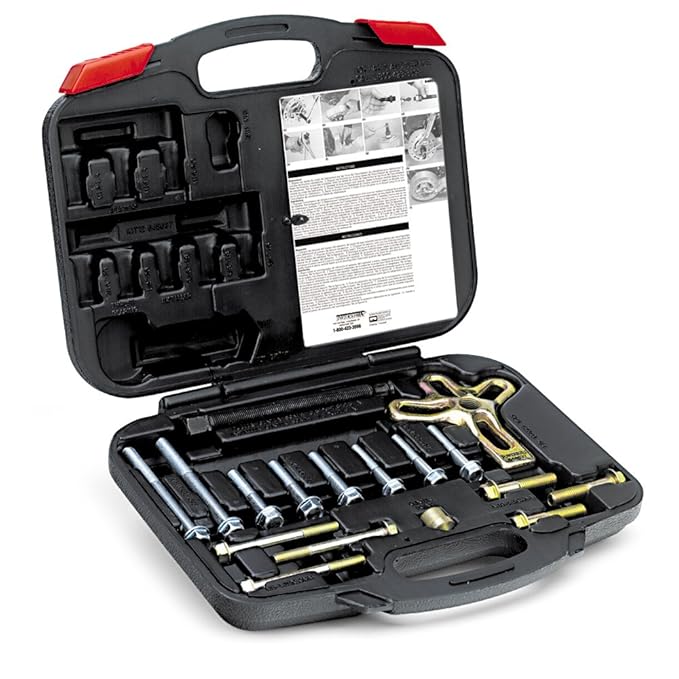 Alltrade 648637 Kit 12 Harmonic Balancer Puller and Installer Tool Set Home Improvement