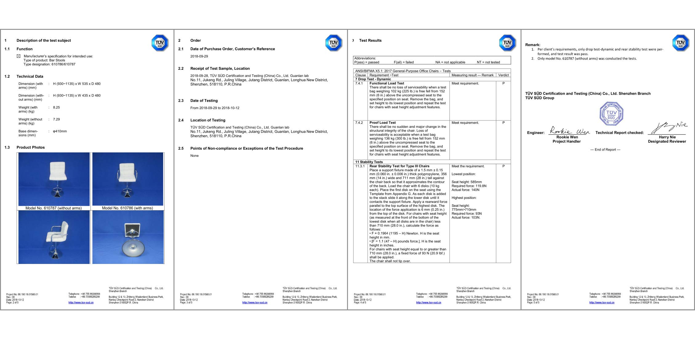 Popamazing Swivel Bar Kitchen Breakfast Bar Stools Chair for Kitchens Set of 2 with Backs and Arms (White Bar Stool)