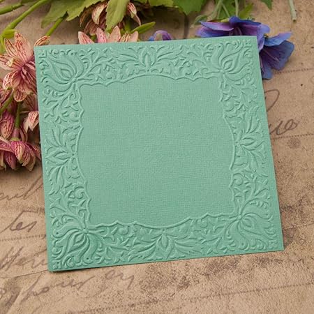 Fafalloagrron Plastique Embossage Pochoirs Template Moules Diy Scrapbooking Album Photo De Papier Carte Decoration Fleur Papillon Loisirs Creatifs Scrapbooking